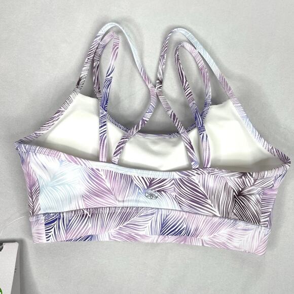 NWT Gaiam Ellie Print Shine Bra XS - Picture 9 of 10